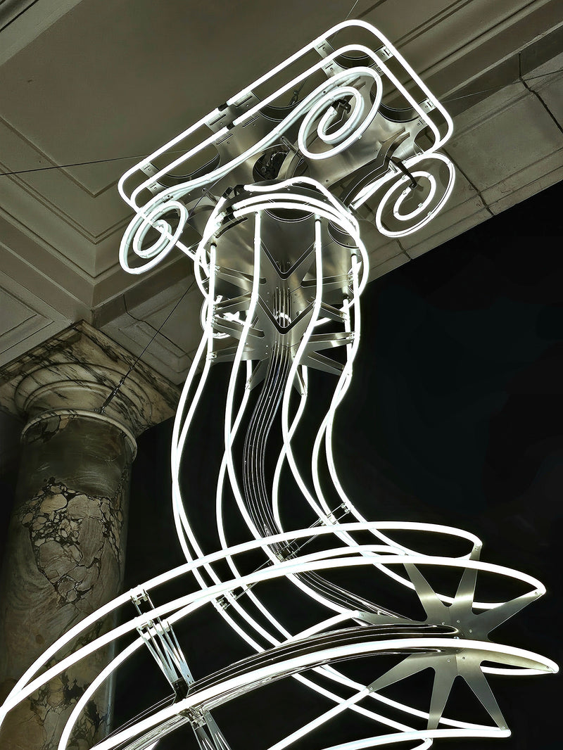 All Lit Up! V&A Christmas Tree by Anna Lomax