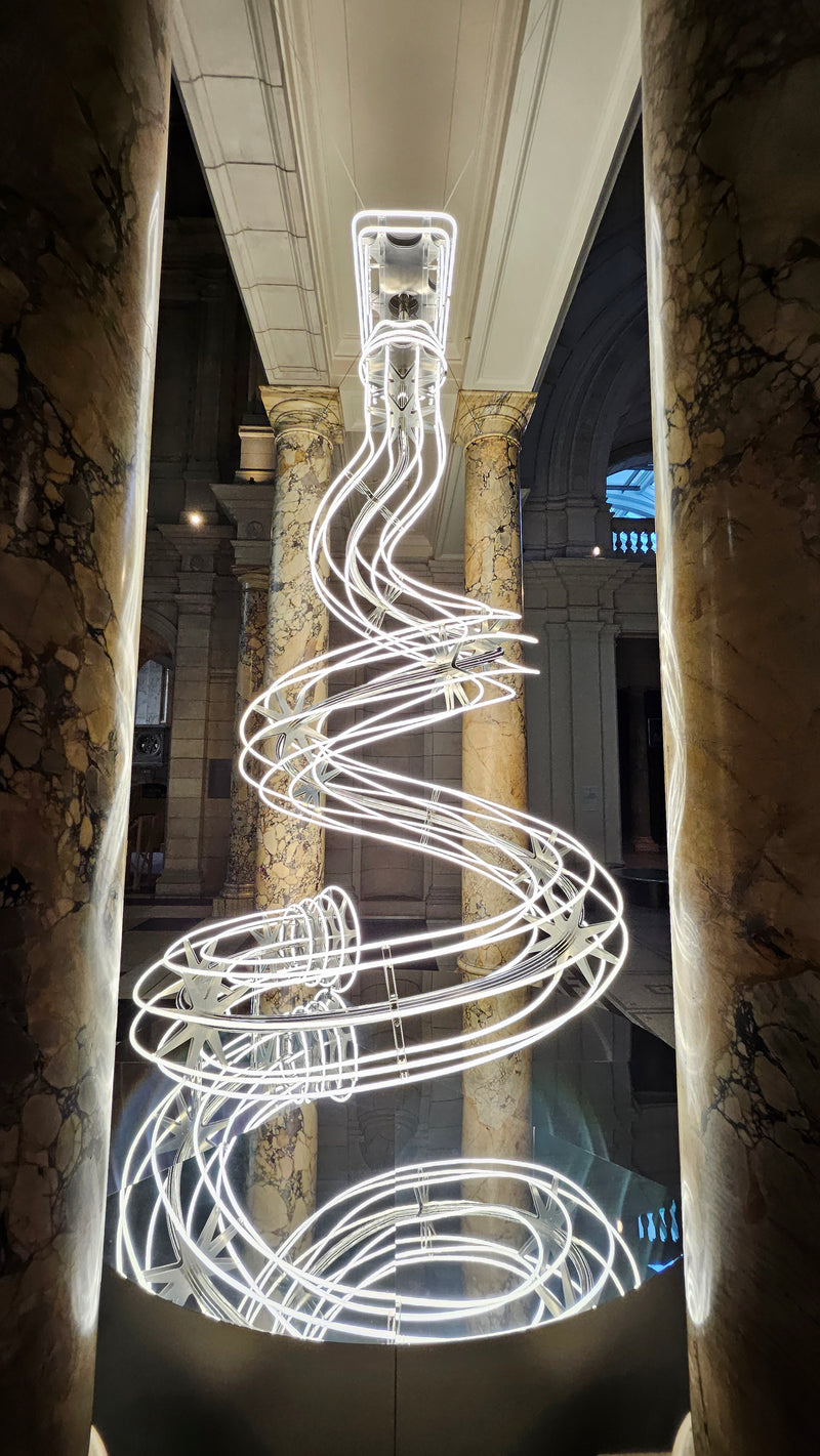 All Lit Up! V&A Christmas Tree by Anna Lomax